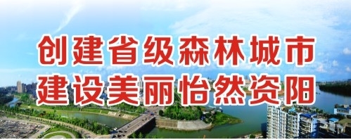 操逼啊啊啊啊啊啊网站污创建省级森林城市 建设美丽怡然资阳